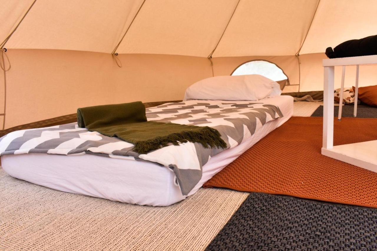 Belltent Savica Zagreb Buitenkant foto