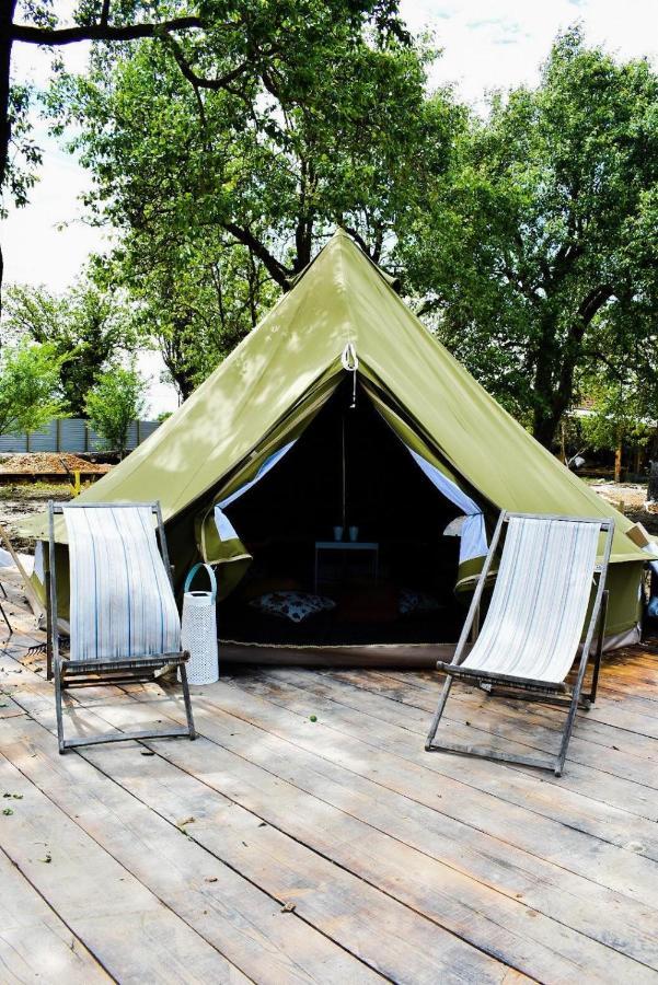Belltent Savica Zagreb Buitenkant foto