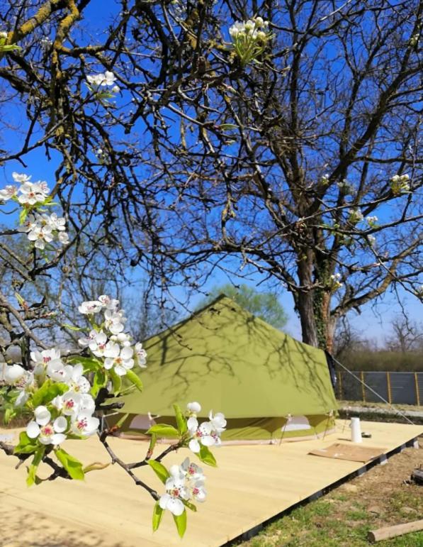 Belltent Savica Zagreb Buitenkant foto