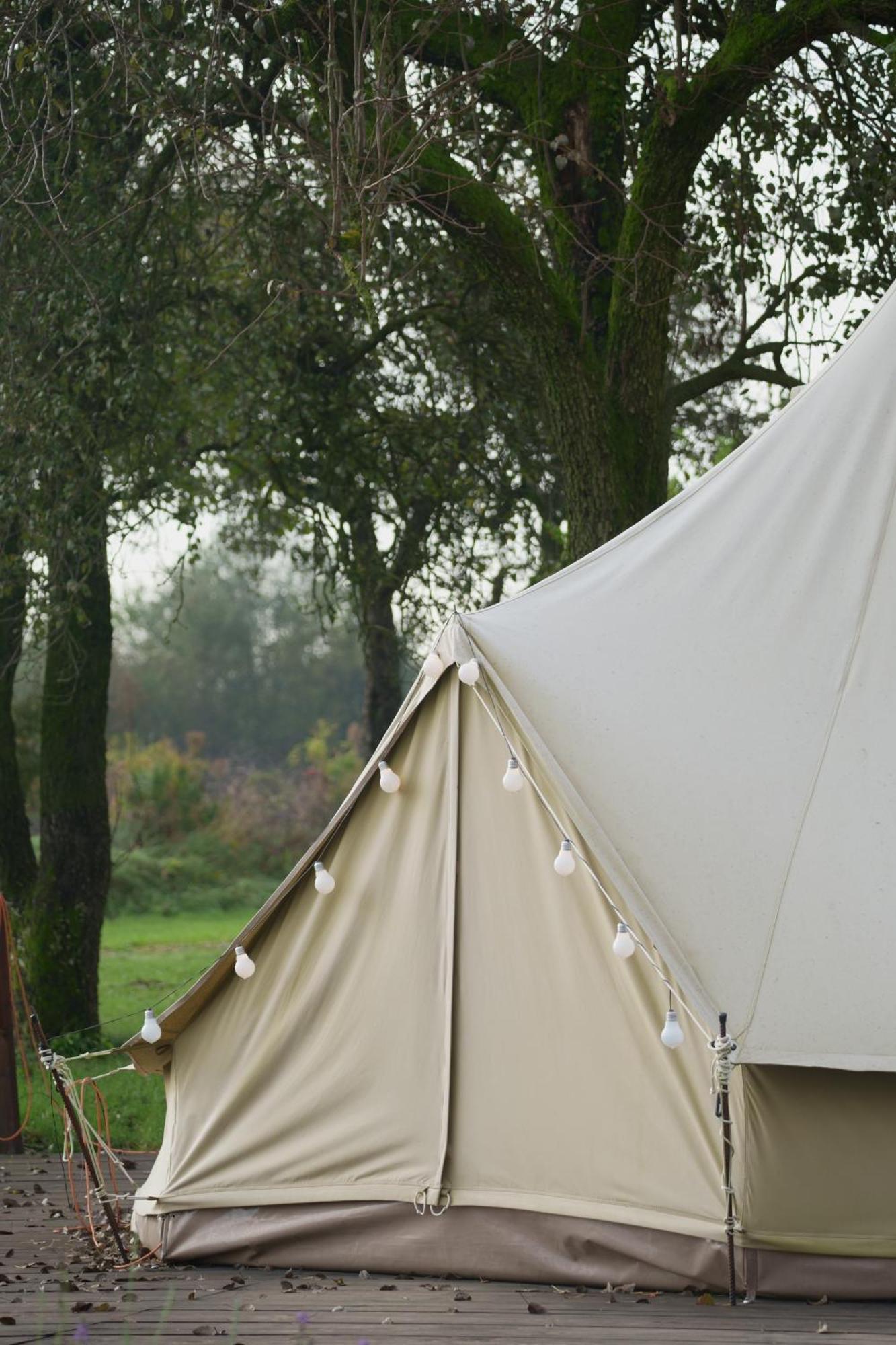 Belltent Savica Zagreb Buitenkant foto